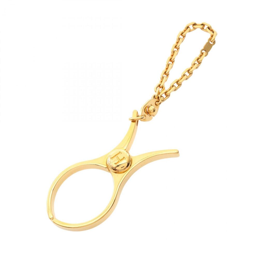 Hermes HERMES Filou Charm Accessory GP Women's Gold Tone - Picture 1 of 5